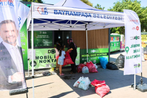 Bayrampaşa'da atıklar ekonomiye kazandırılıyor