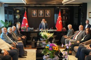 Rumeli Türkleri Vakfı'ndan Volkan Yılmaz'a hayırlı olsun ziyareti