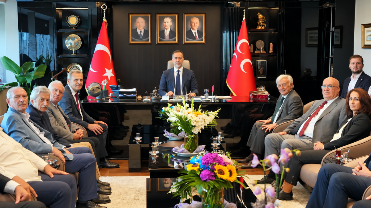 Rumeli Türkleri Vakfı'ndan Volkan Yılmaz'a hayırlı olsun ziyareti