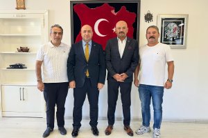 Kaymakam Çiftçi'den Koşar kardeşlere ziyaret
