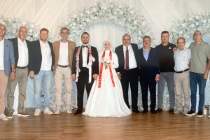 Ada ve Aydın ailelerinin mutlu günü