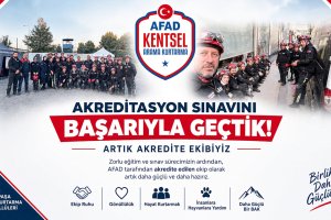 BAK, AFAD akreditasyonunu başarıyla tamamladı