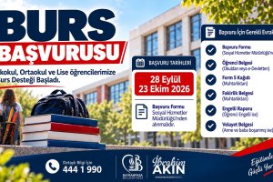 Bayrampaşa Belediyesi’nden öğrencilere burs desteği

