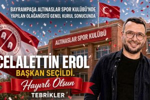 Altınaslar’da yeni başkan Celalettin Erol