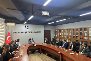 Aydın'dan Kaymakam Çiftçi'ye ziyaret