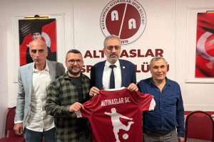 MHP'den Altınaslar Spor Kulübü'ne hayırlı olsun ziyareti