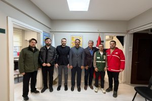Kızılay Bayrampaşa'dan, Yeşilay'ın yeni Başkanı Sevencan'a hayırlı olsun ziyareti