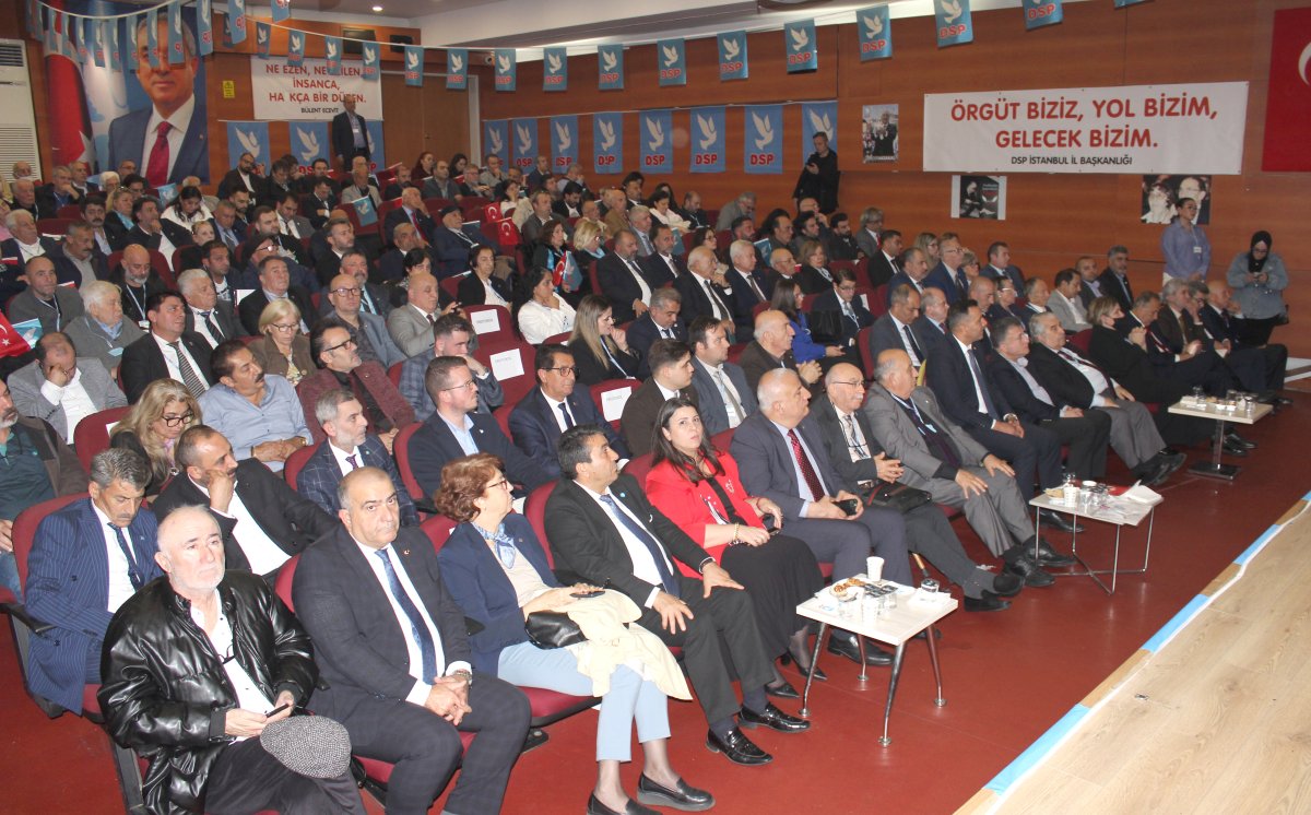DSP İstanbul İl Kongresi Bayrampaşa’da yapıldı
